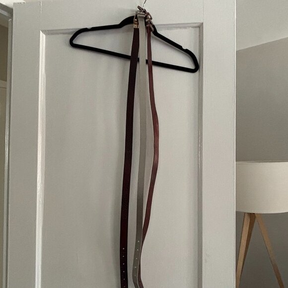Nordstrom belts, black brown and silver (small) - Picture 4 of 4